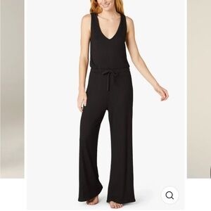 NWT Beyond Yoga Jetsetter Jumpsuit - Black Rib, Small